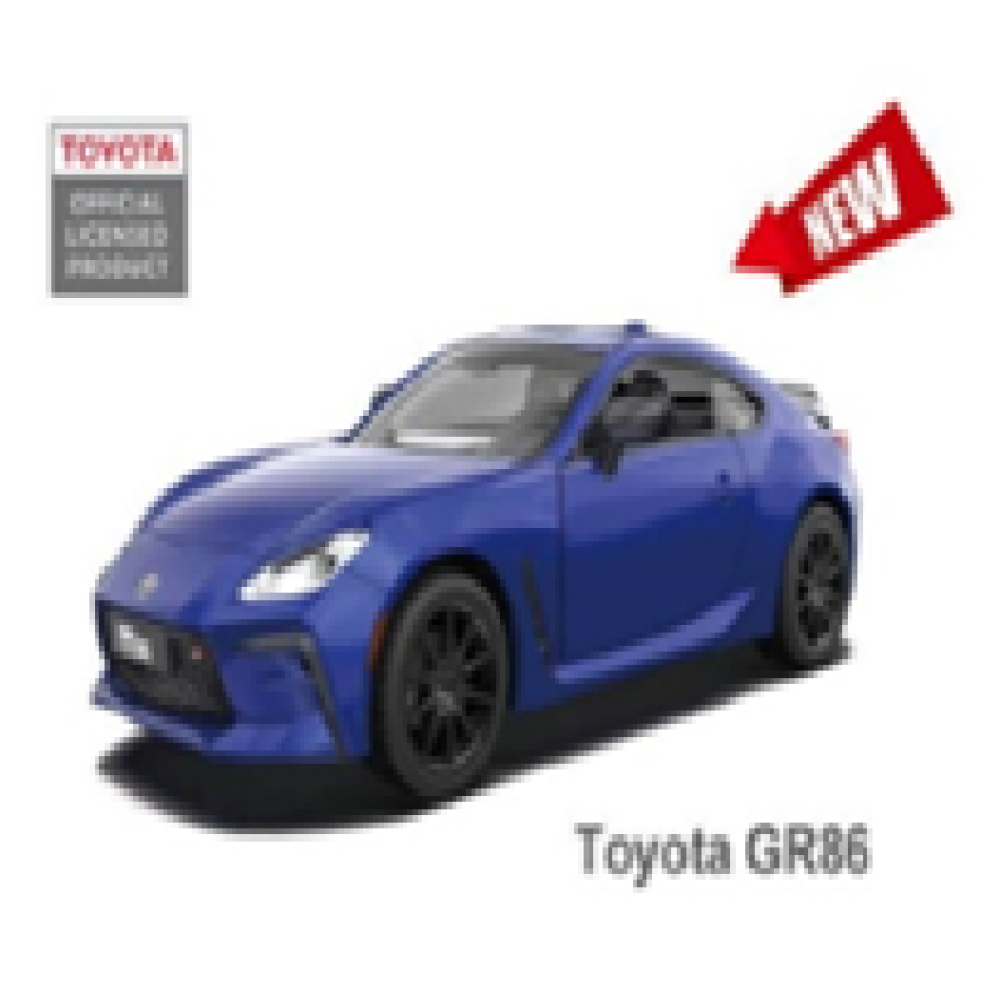 Іграшка машина мет. АВТОПРОМ  арт. 10015 (48шт/2)  5" Toyota GR86, відкр.двері, у кор.16,5*7*8см