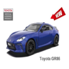 Іграшка машина мет. АВТОПРОМ  арт. 10015 (48шт/2)  5" Toyota GR86, відкр.двері, у кор.16,5*7*8см