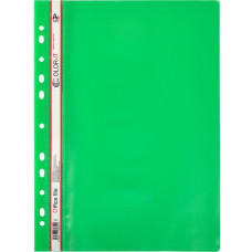 Швидкозшивач  А4 "C" пластиковий зелений 69852 (95891)