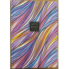 Блокнот, формат A5, 64 аркушів, обкладинка тверда, N9410