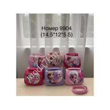 Сумка дитяча 9904 штучна шкіра 15*12*6с мікс кольорів, в упаковці