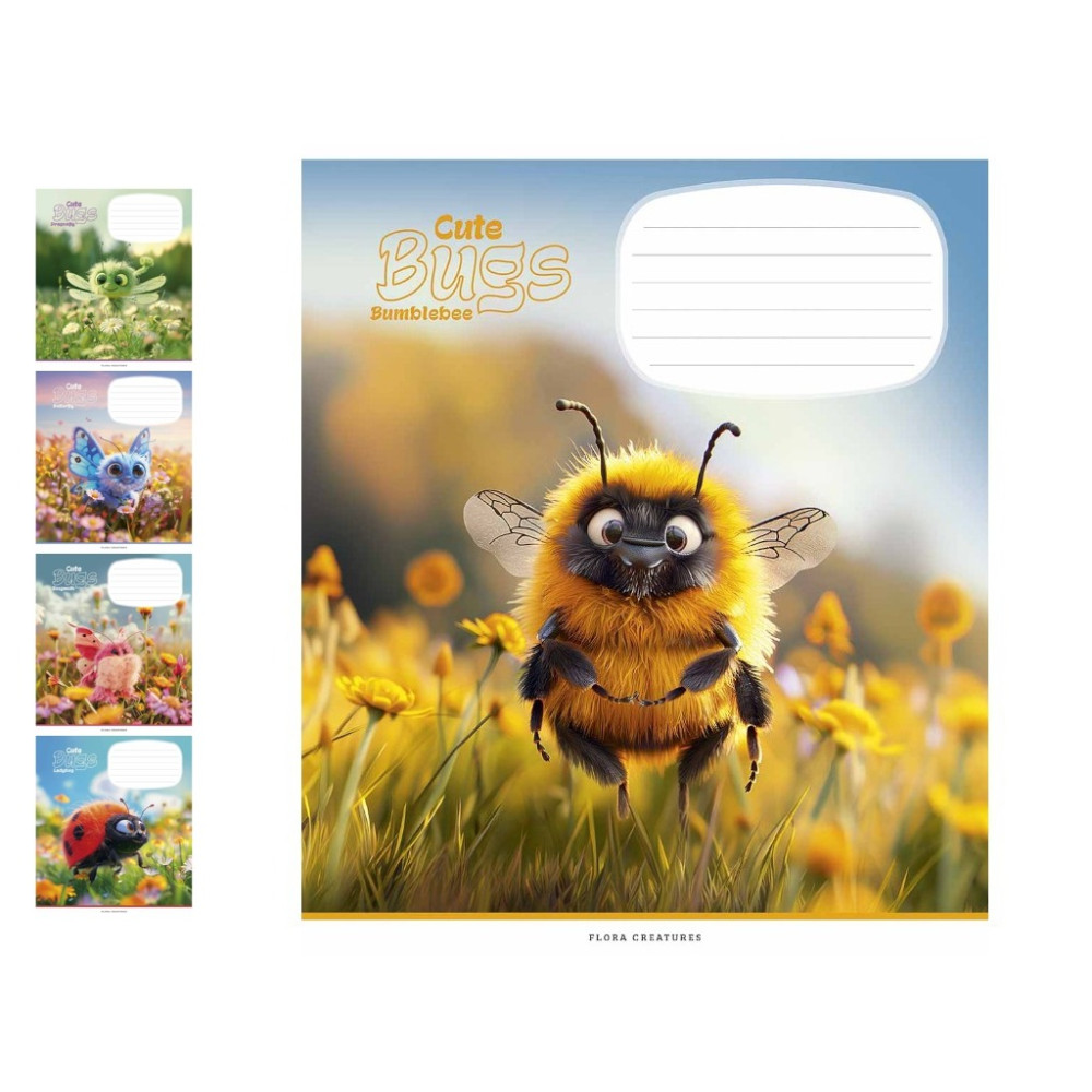 Зошит шкільний Школярик 12 аркушів клітинка (72511)