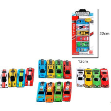 Набір "Машинки в картоні коробка 6шт  BT-040-6