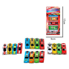 Набір "Машинки в картоні коробка 5шт  BT-040-5