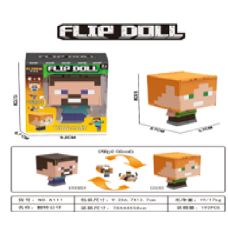 Фігурка Майкрафт в коробці Flipdol A111