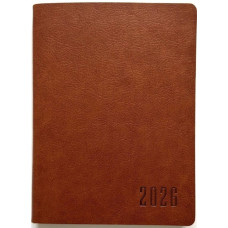 Щоденник Датований 2026, Тверда Обкладинка зі штучної шкіри, формат А6, 320 стор 9912