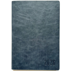 Щоденник Датований 2026, Тверда Обкладинка зі штучної шкіри, формат А5, 320 стор, 9908