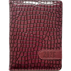 Щоденник Датований 2026, Тверда Обкладинка зі штучної шкіри, формат А6, 320 стор, 9936