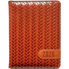 Щоденник Датований 2026, Тверда Обкладинка зі штучної шкіри, формат А6, 320 стор, 9934