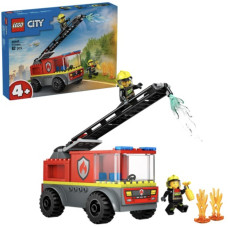 Конструктор Пожежна машина з драбиною 82 дет LEGO City 84694