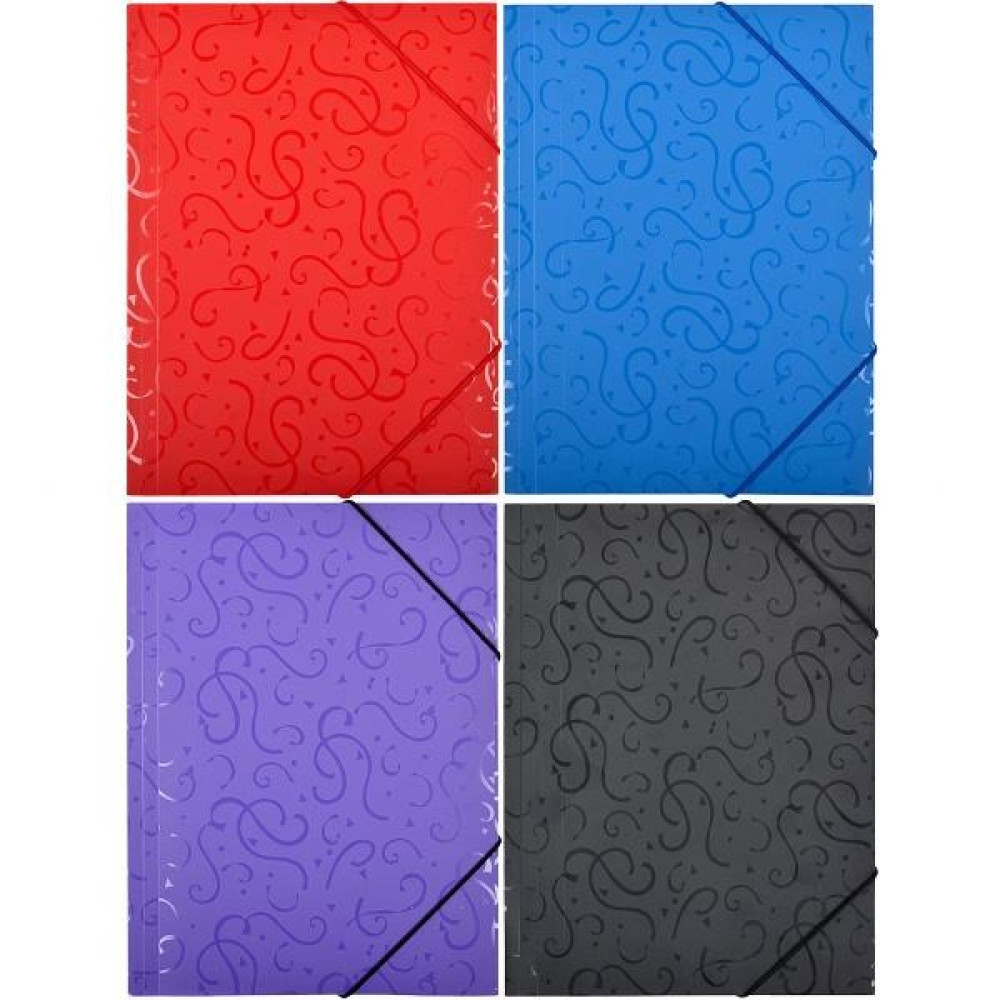 Тека на гумці А4 візерунок 4161 (10125)