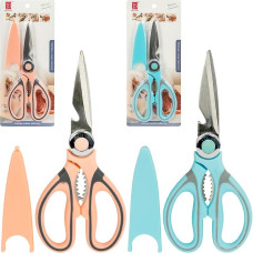 Ножиці кухонні універсальні з горіхоколом та відкривачкою BL-02A (122870)