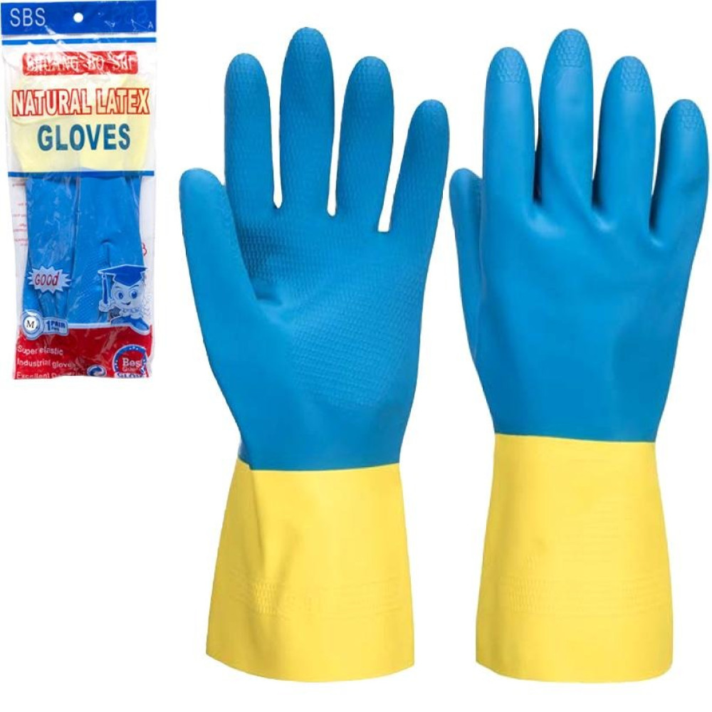 Рукавички гумові господарські "L" 80гр PT-07 (117987)