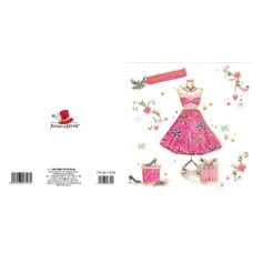 Листівка Вітальна "Ручна робота", розмір 155х155, FW-20-113-02