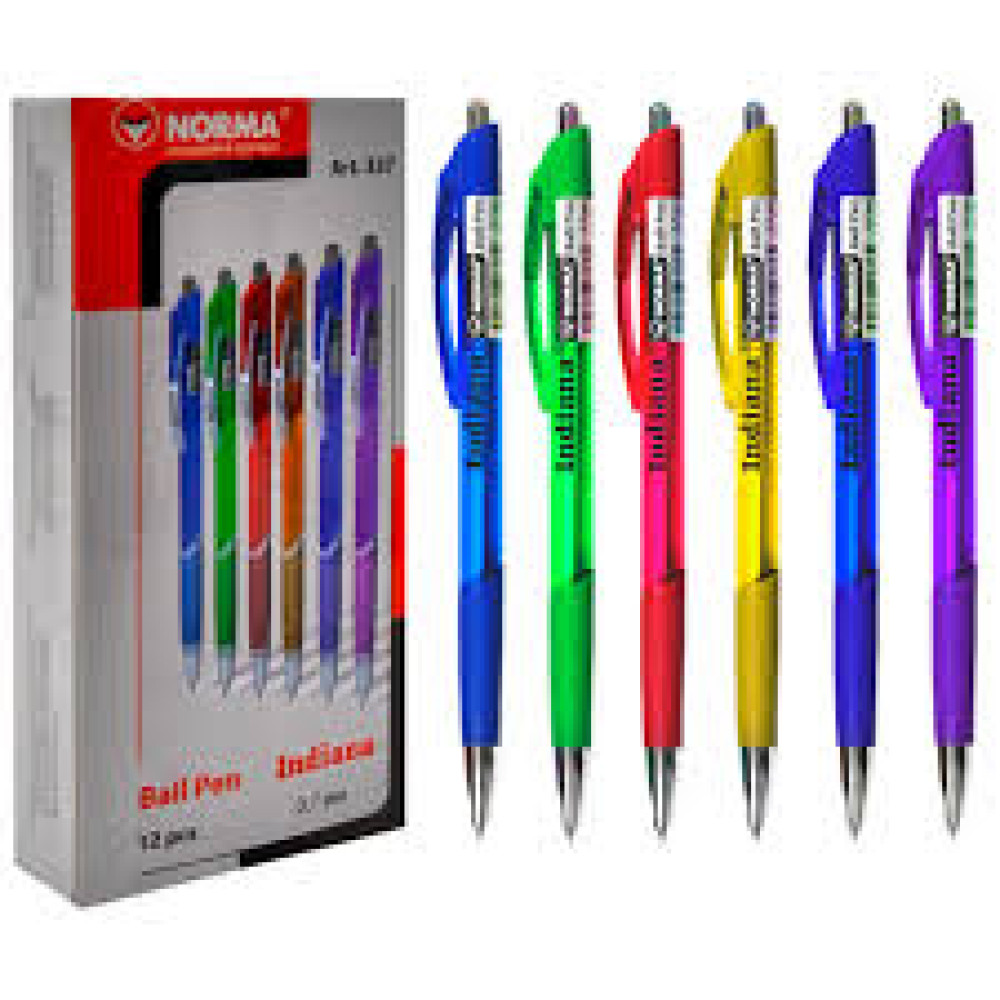 ручка кульк., авт., син., INDIANA, 337, NORMA