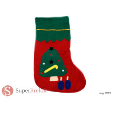 Шкарпетки новорічні з ялинкою BT-7073