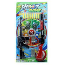 Набір зі зброєю 5-62 (36шт) рушниця 47 см, автомат 43см, кулі 8шт, рація 2шт, танк 2шт, на листі 63-33-4см