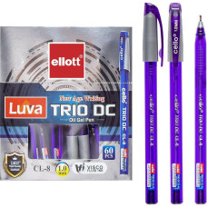 Ручка масляна "Trio DC" Ellott CL-8-60 фиолетова (116159)