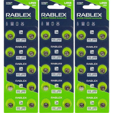 Батарейка RABLEX "таблетка" 1.5V AG2 (LR59) (123327)