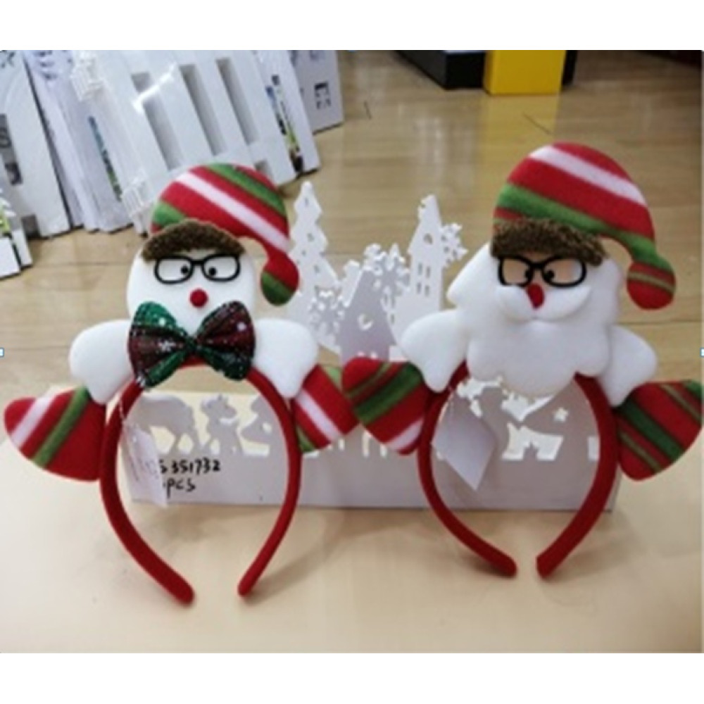 Обруч "Сніговик у шапці" (уп.12) BT-7204