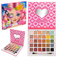 Косметика IG3125 (144шт/12) палетка тіней, аксес короб. 15*20*2см