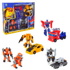 Робот 788-76Y (24шт) 4шт в наборі, короб 36*32*8см