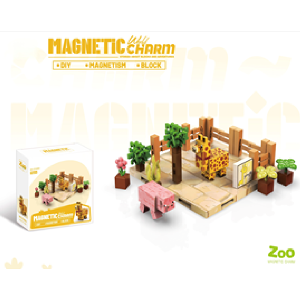 Конструктор магнітний "Minecraft"83дет,   в кор-ці, 726187