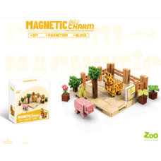 Конструктор магнітний "Minecraft"83дет,   в кор-ці, 726187