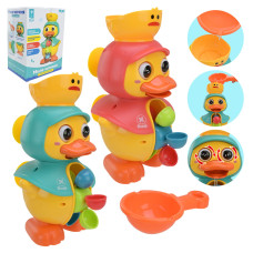 Іграшка для гри у ванні арт. PL-724-40 (BBQ18008) (60шт)"Грайся та навчайся", утка,рухається коли на неї потрапляє вода, 2 кольори мікс, короб. 21,7*1
