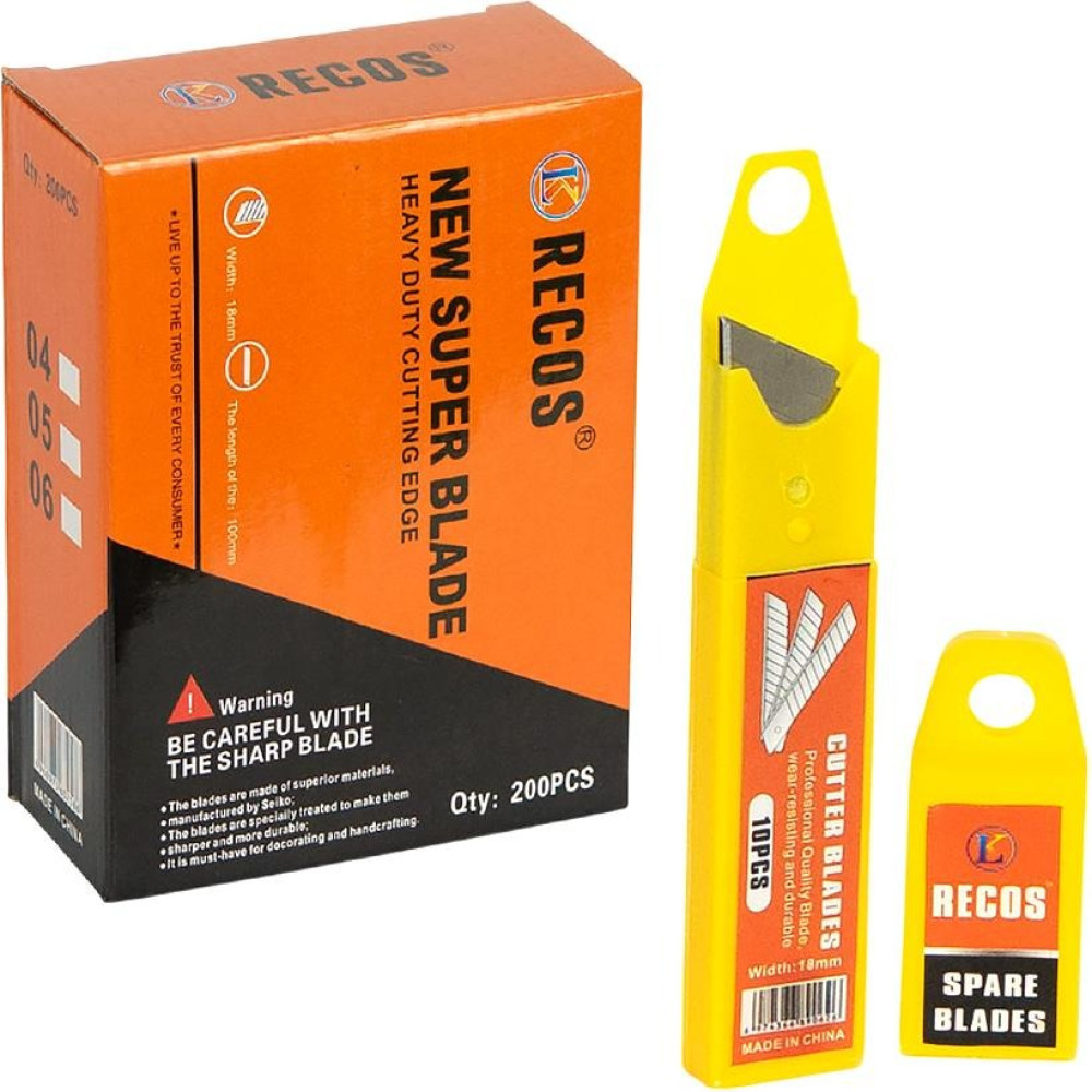 Набір лез для ножа 18 мм 10 штук (95604)