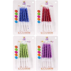 Свічки для торта 10-91 "Металік" (95883)