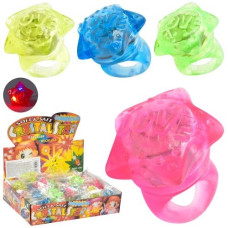 Каблучка силікон., мерехтить FG1109-22 (180шт) Ціна за 1ШТ 4см, 60шт, мікс видів, в дисплеї, 24-19-6см