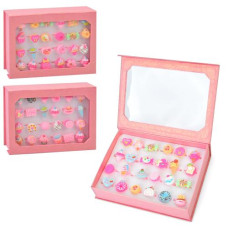 Каблучка YG0003 (216шт) Ціна за 1ШТ пластик, солодощі, мікс видів дисплеїв, 24 шт(мікс) в дисплеї, 17-12,5-4см