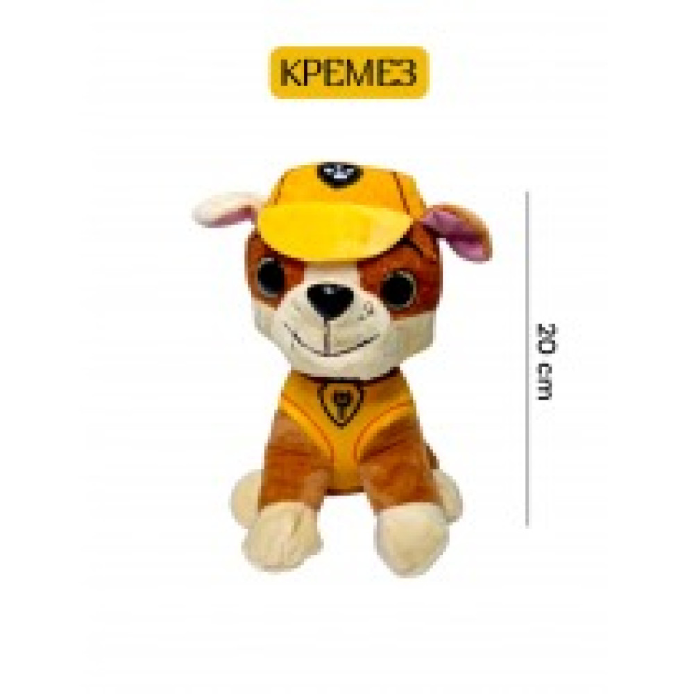 М'ЯКА ІГРАШКА ЩЕНЯЧИЙ ПАТРУЛЬ КРЕМЕЗ  25 СМ. ОРИГІНАЛ