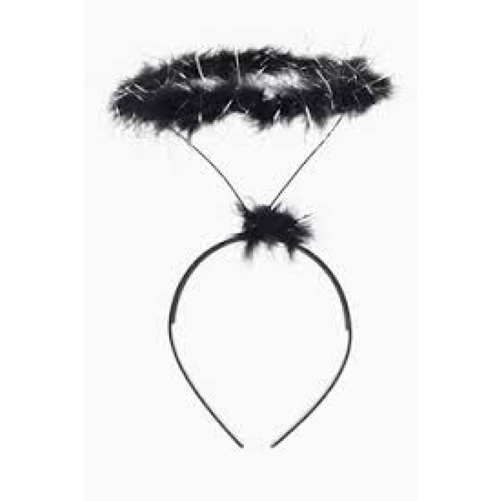 Обруч  Німб чорний 12шт BT-7003