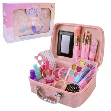 Набір дитячої косметики 2104H (24шт/2) тіні, лаки, аксес валіза 21*15*9