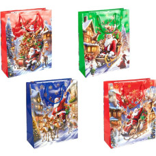 Пакет подарунковий "Новий Рік" 26х32х10см 2567-2 (123397)