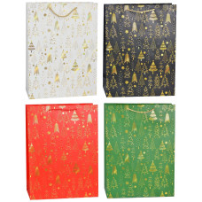 Подарунковий новорічний пакет L (31x42x12 см) 1993L