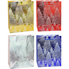 Подарунковий новорічний пакет L (31x42x12 см) 3298L