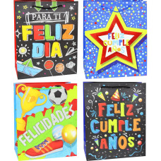 Подарунковий паперовий пакет L (31x42x12 см) 1739L