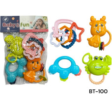 Брязкальце в наборі в кульку, BT-100