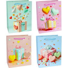 Подарунковий паперовий пакет M (25x32x11 см) 525M