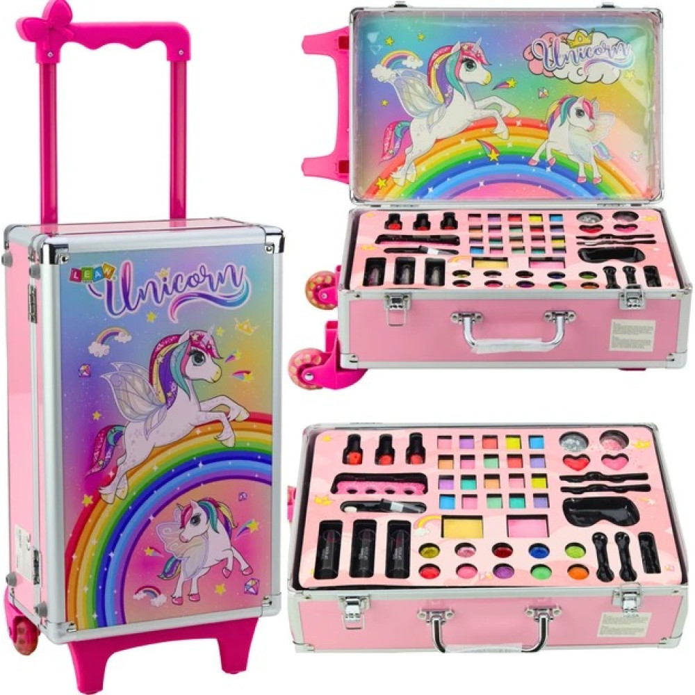Дитячий набір косметики у вигляді валізи Єдиноріг