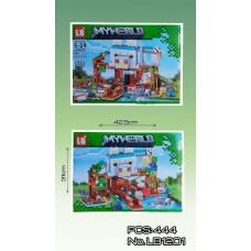 КОНСТРУКТОР MINECRAFT LB1201 (444 ДЕТАЛІ)