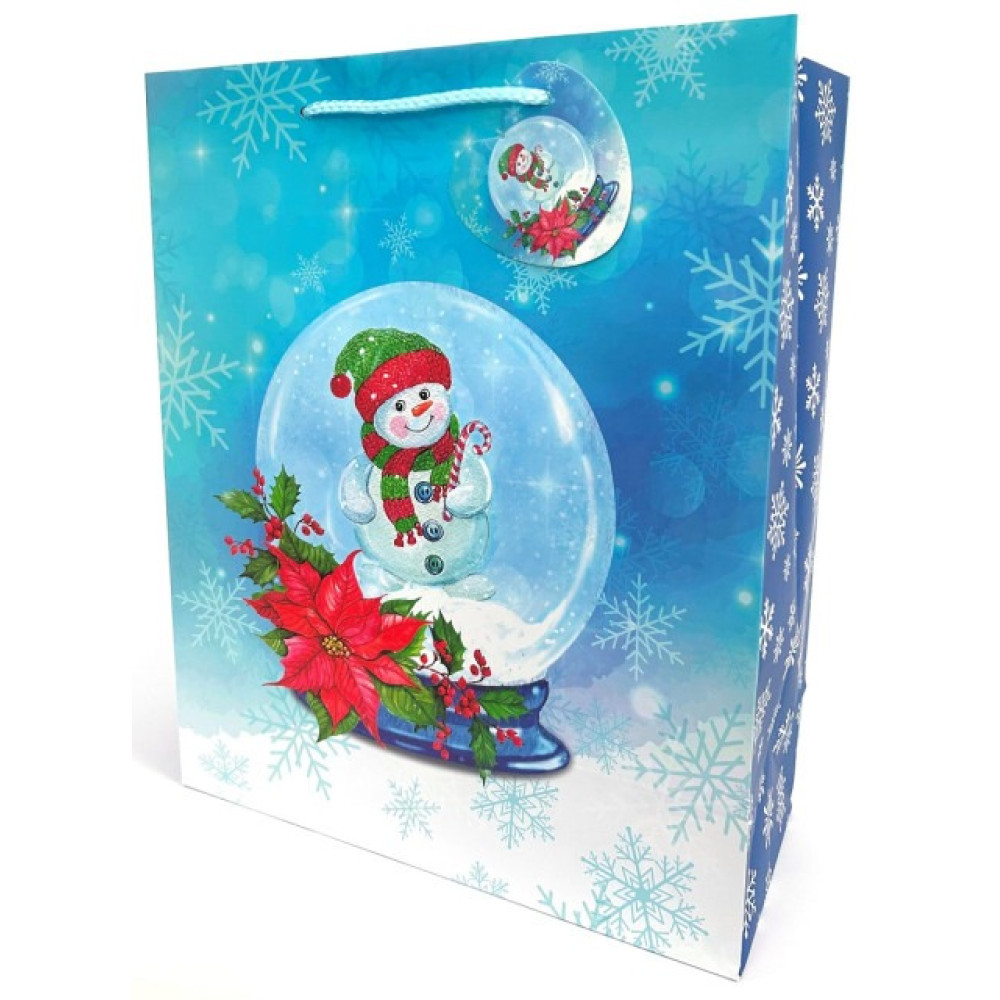 Пакет паперовий 26x32x12 см, Папір -140 г/см2, GB-24042