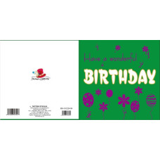 Листівка Вітальна "Ручна робота", розмір 155х155, MN-181224-04