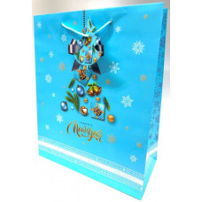 Пакет паперовий, 26х32х12 см, 140 г/м2 художній папір, GB-23138