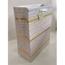 Пакет паперовий, 26х32х12 см. Папір крейдований 157г/м2 GB-21454