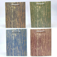 Пакет подарунковий великий "Матриця" L 41,5x30x12 см 15053