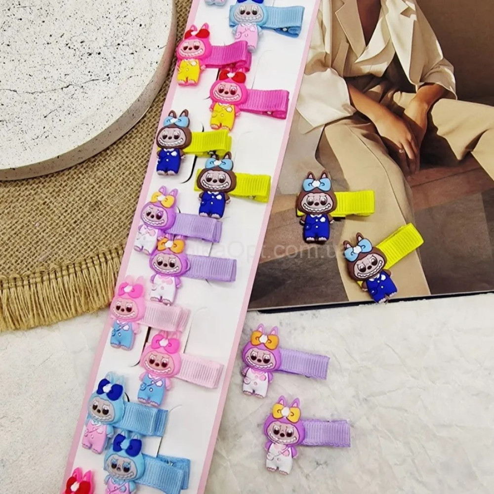 Заколка-качечка дитяча Ла бубу 3.5 см (20) 12-3-18